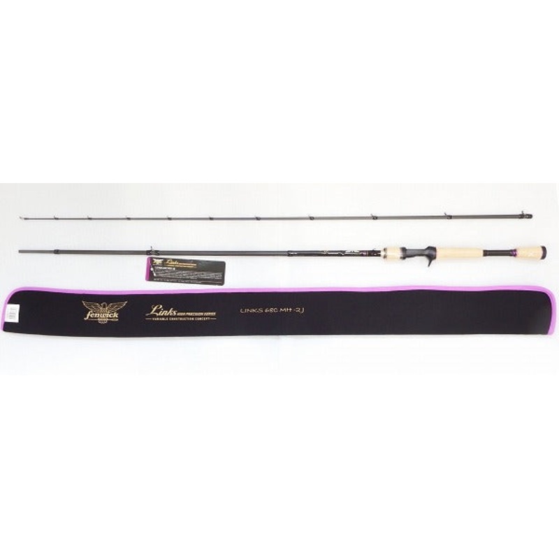 Tiemco Bass Rod Fenwick Links 68CMH-2J (Baitcasting 2 Piece)
