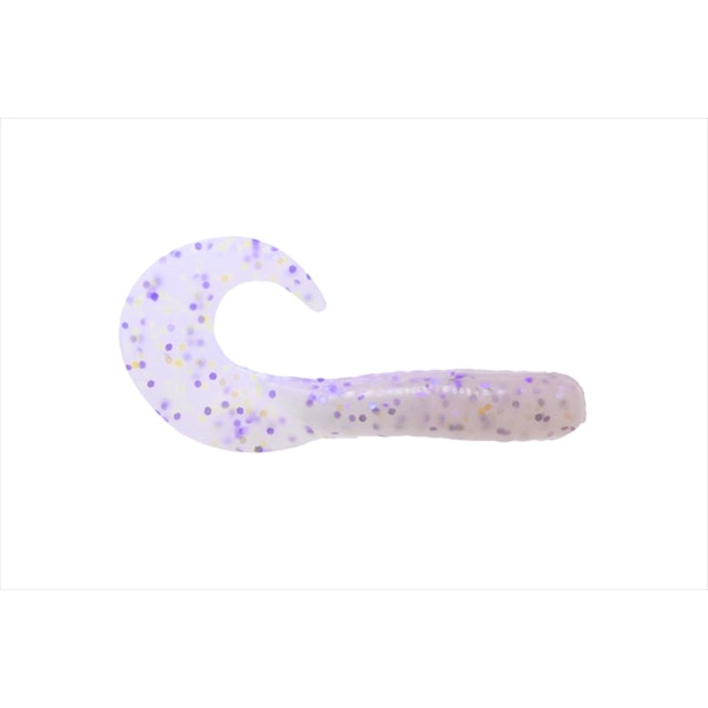 Berkley Gulp! Saltwater Jigging Grab 1.5inch Clear Lavender Pearl Hologram
