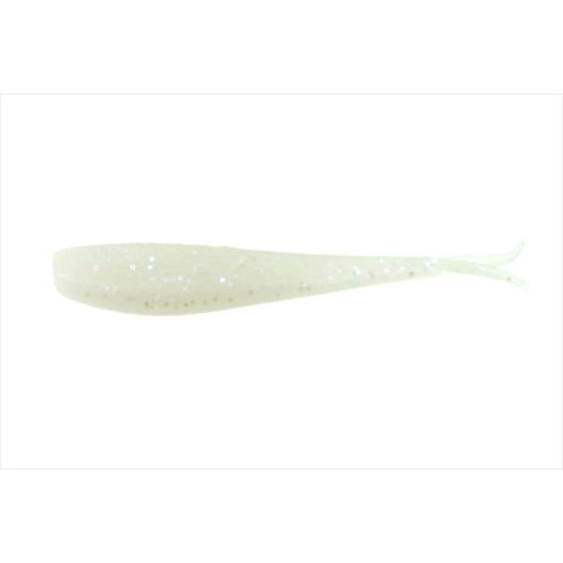 Berkley Gulp! Saltwater Minnow 2inch Clear Shirasu Violet Hologram