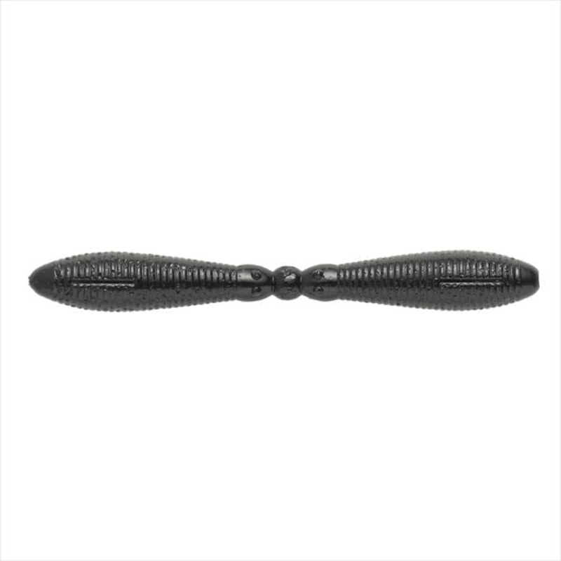 Tiemco Worm Loco ism Creepy Egg 34T #000 Solid Black