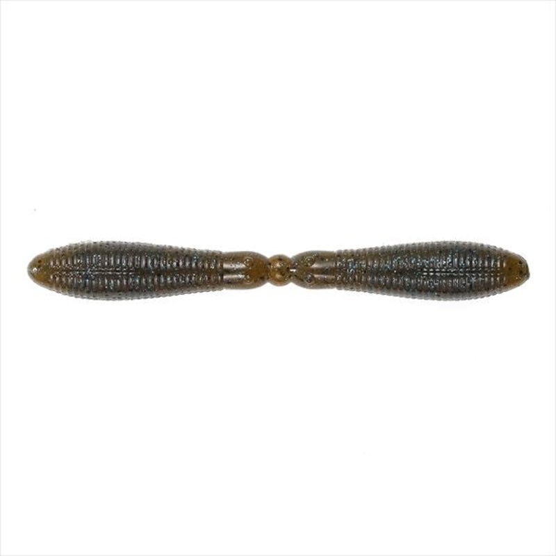 Tiemco Worm Loco ism Creepy Egg 45T #104 Dark BR/BK&BL.FL