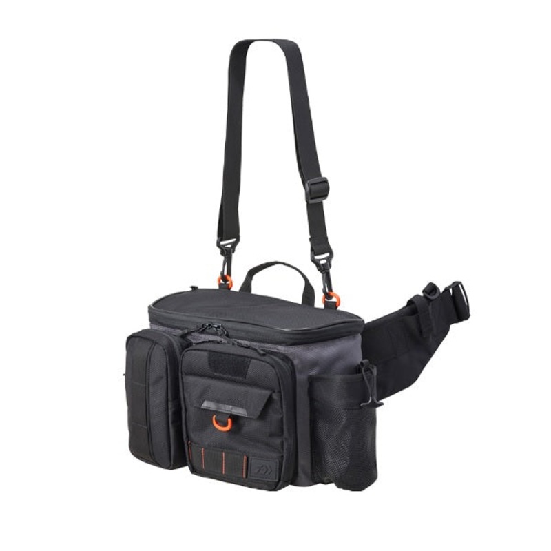 Daiwa Tackle Bag HG Hip Bag (C) Gray Orange