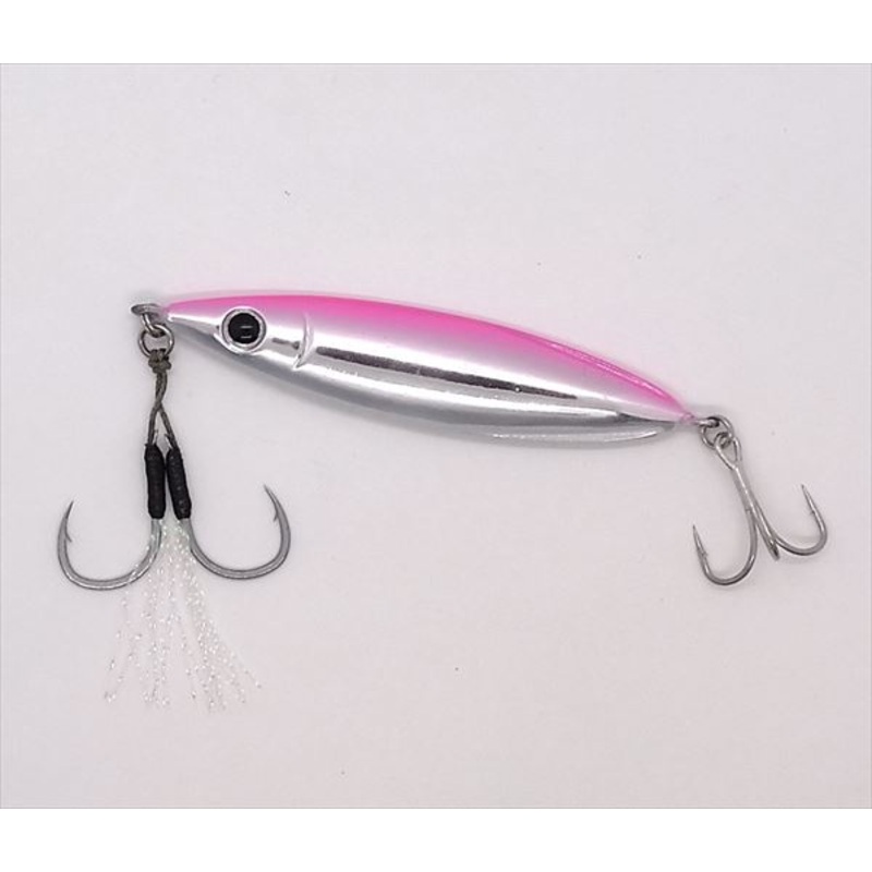 Zeake Metal jig Z Bit 30g Appeal UV Color RS109 23 Aluminum Pink Glow UV