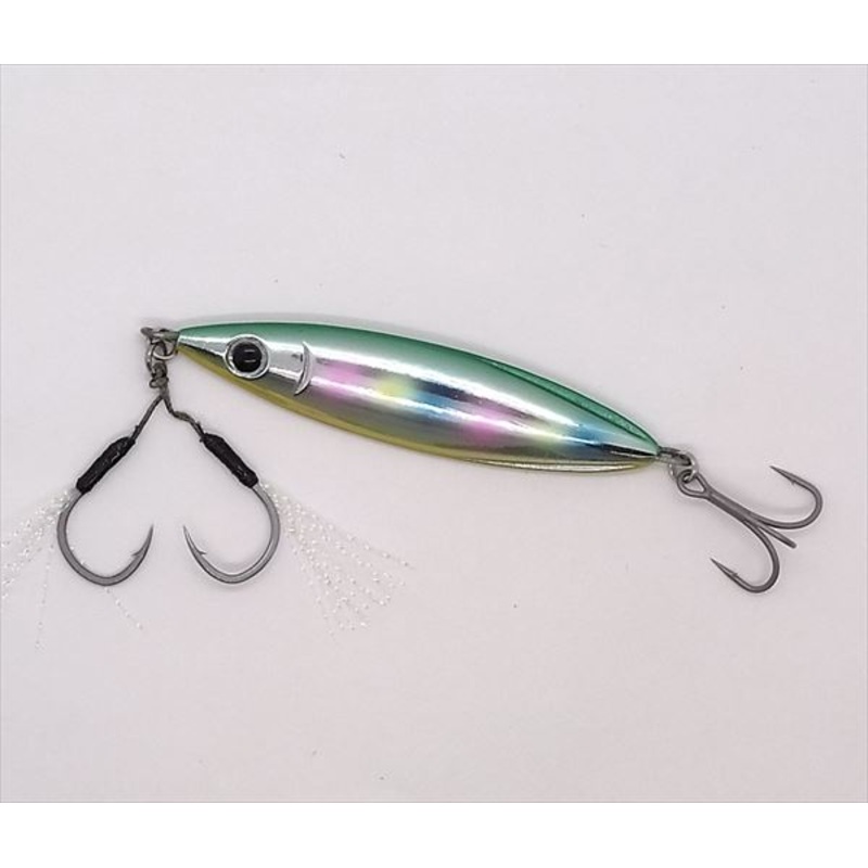 Zeake Metal jig Z Bit 30g Appeal UV Color RS110 23 Aluminum Lime Candy