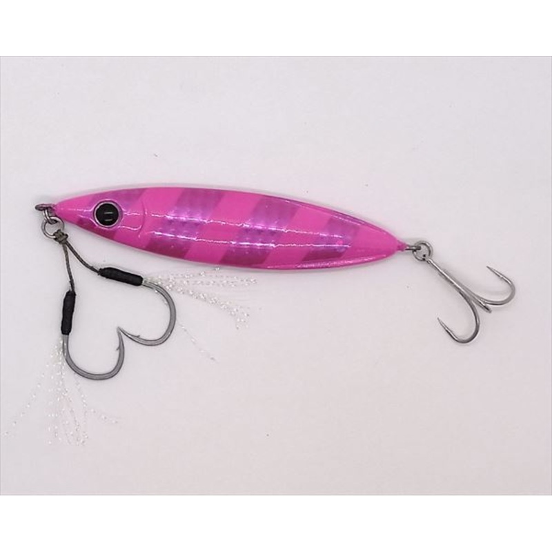 Zeake Metal jig Z Bit 40g Appeal UV Color RS113 23 Pink UV Zebra