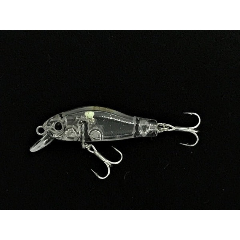 Zeake Zeltz Floating Minnow 3.6cm Clear Rame