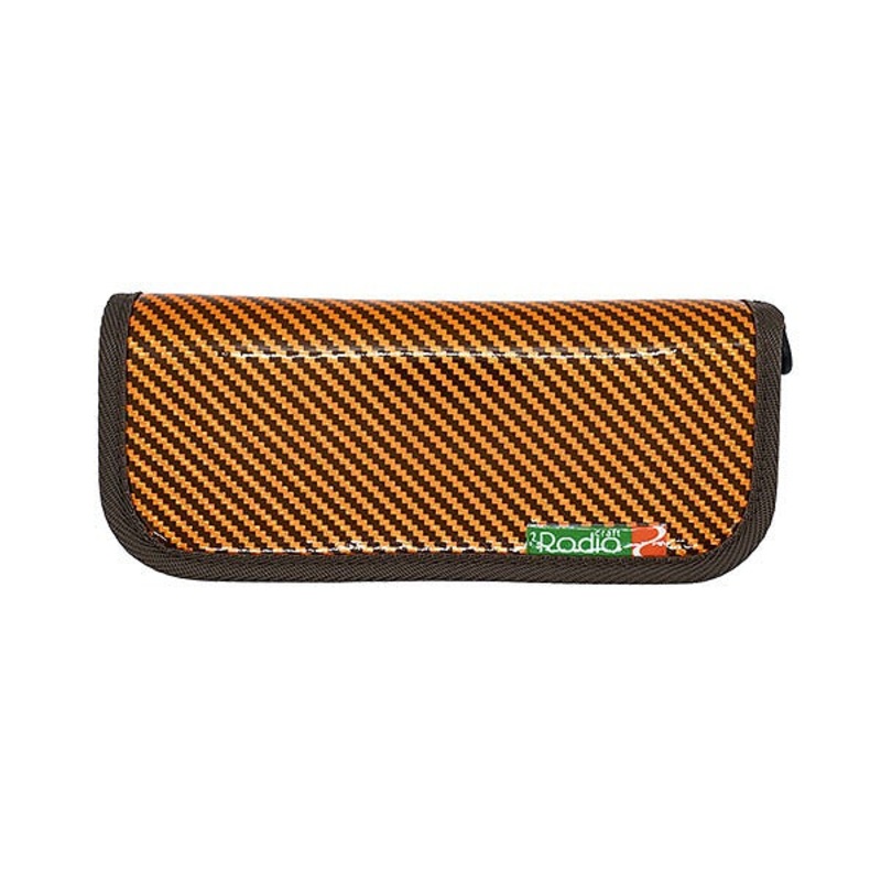 Rodio Craft Lure Case Carbon Wallet M Hologram Orange