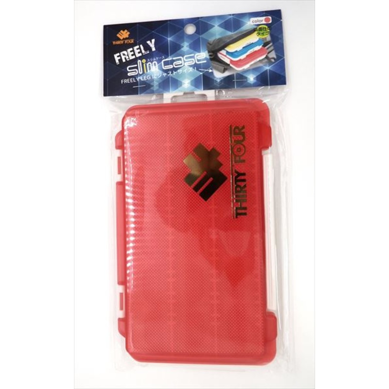Thirty Four Lure Case Freely Slim Case Cherry