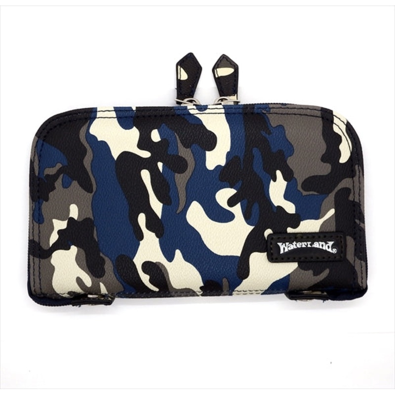 Waterland Lure Case WL/PU Spoon Wallet M Blue Camo