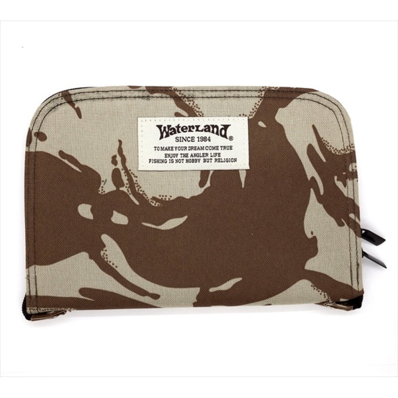 Waterland Lure Case WL/Spoon Wallet Mega Beige Brown Camo