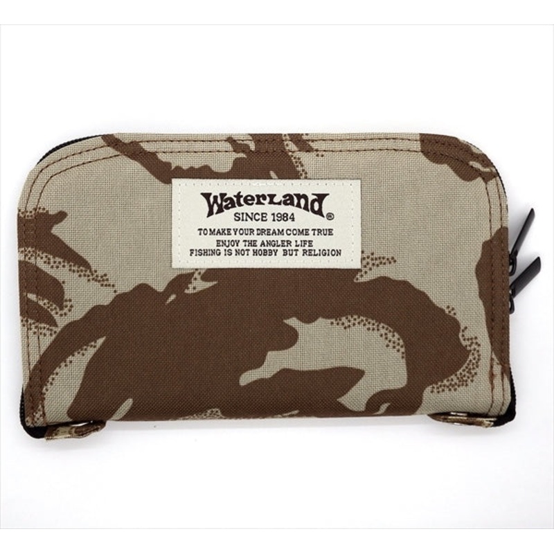 Waterland Lure Case WL/Spoon Wallet XL Beige Brown Camo