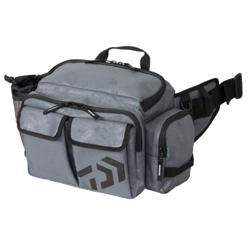Daiwa Tackle Bag Hip Bag (D) Spiral Gray