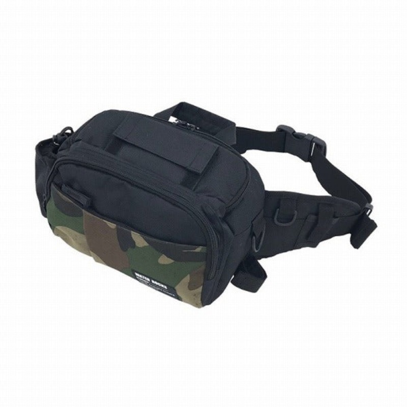 Water Rocks WRBK-1076 Hip Bag II Green Camo