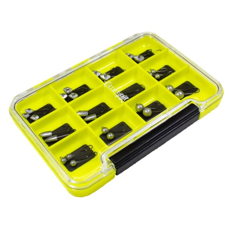 Gamakatsu Lure Case Yoihime Slim Jig Head Box Lime